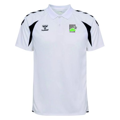 Polo blanc polyester core