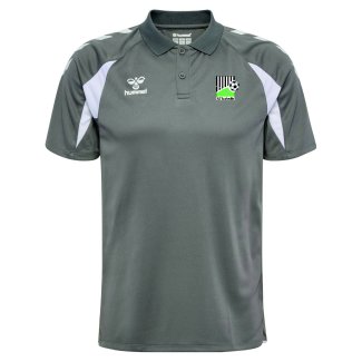 Polo gris polyester core 2.0